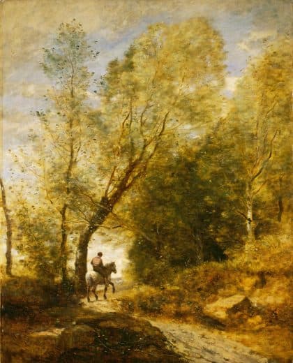Jean-Baptiste-Camille Corot — The Forest of Coubron