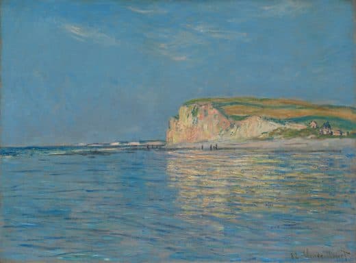 Claude Monet — Low Tide at Pourville, near Dieppe, 1882