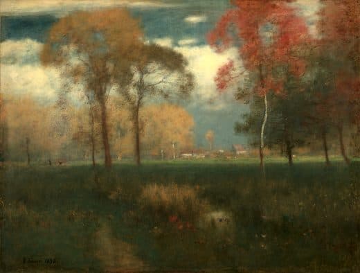 George Inness — Sunny Autumn Day
