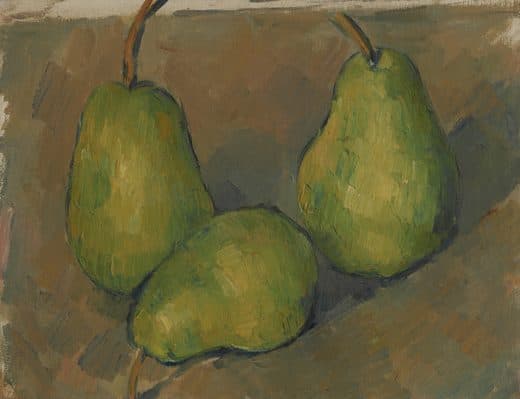 Paul Cezanne — Three Pears