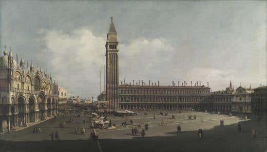 Bernardo Bellotto — Piazza San Marco, Venice