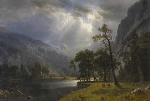 Albert Bierstadt — Mount Starr King, Yosemite