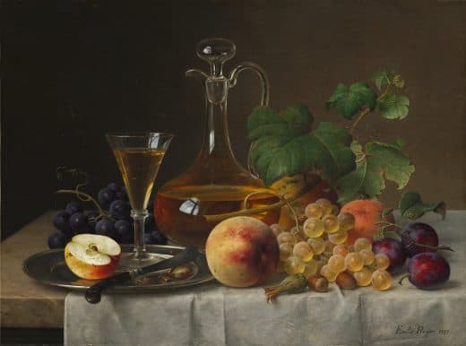 Emilie Preyer — Still Life with Fruit
