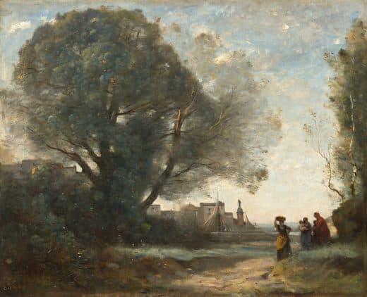 Jean-Baptiste-Camille Corot — Souvenir of Terracina
