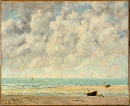 Gustave Courbet — The Calm Sea