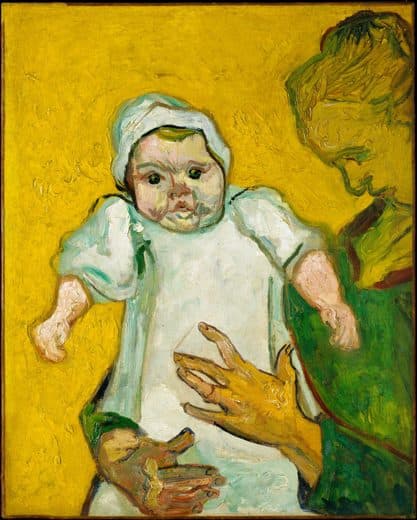 Vincent van Gogh — Madame Roulin and Her Baby