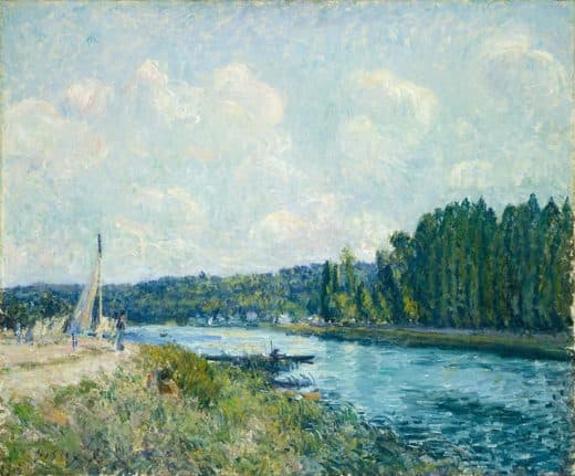 Alfred Sisley — The Banks of the Oise