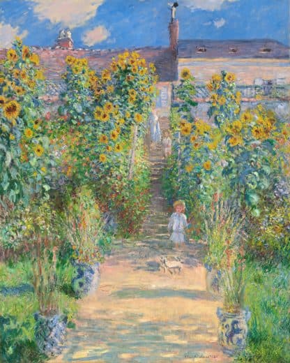 Claude Monet — 베퇴유의 화가의 정원