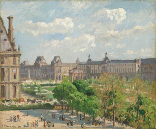 Camille Pissarro — Place du Carrousel, Paris