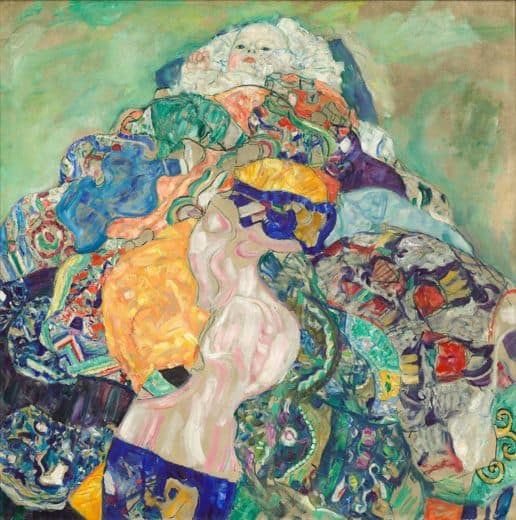 Gustav Klimt — Baby (Cradle)