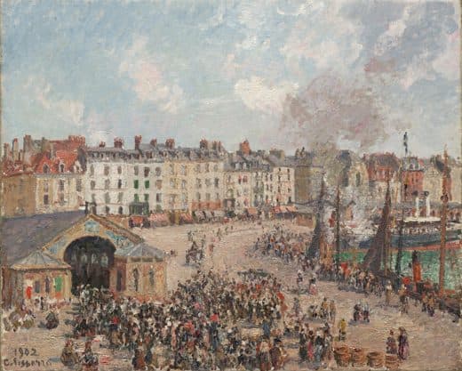Camille Pissarro — Fishmarket