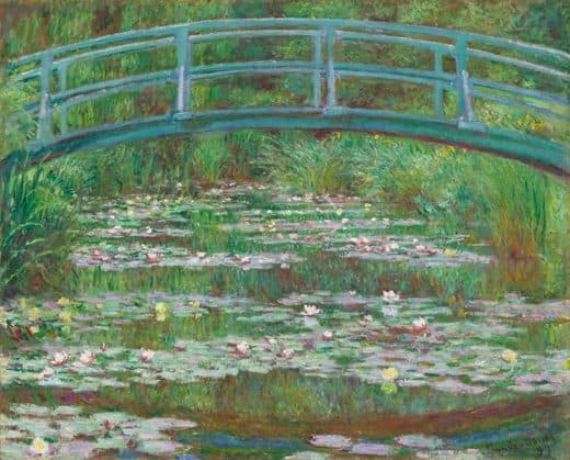 Claude Monet — 일본식 다리(수련 연못)